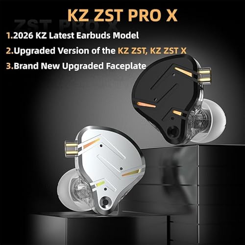 KZ ZST PRO X packaging and build close-up