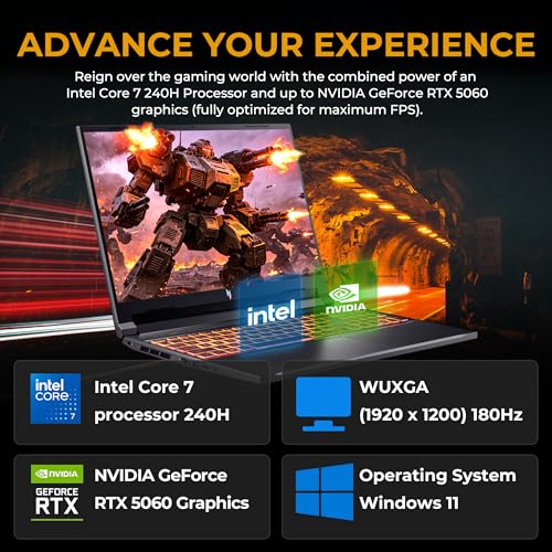 Acer Nitro V 16 with Nitro Mouse and Copilot on a desk