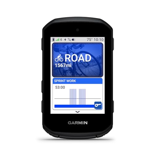 Garmin® Edge® 850, Ordinateur de vélo GPS compact, écran tactile couleur éclatant, cartographie spécifique au vélo, analyses avancées d’entraînement et de performance