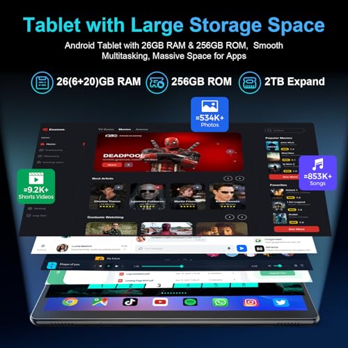 Android Tablet Gemini AI AI assistant on screen