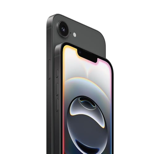 Apple iPhone 16e renewed packaging and device on a table