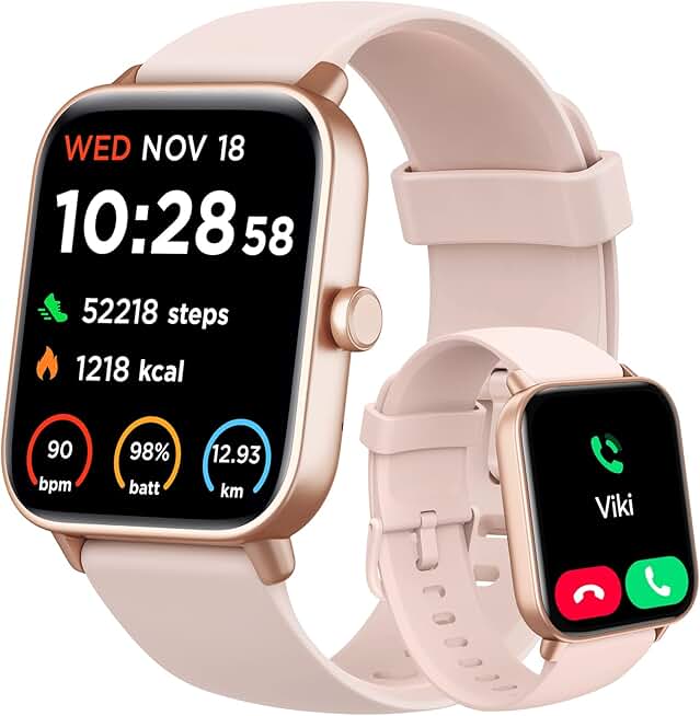 Smart Watch for Women Android & iPhone, Alexa Built-in