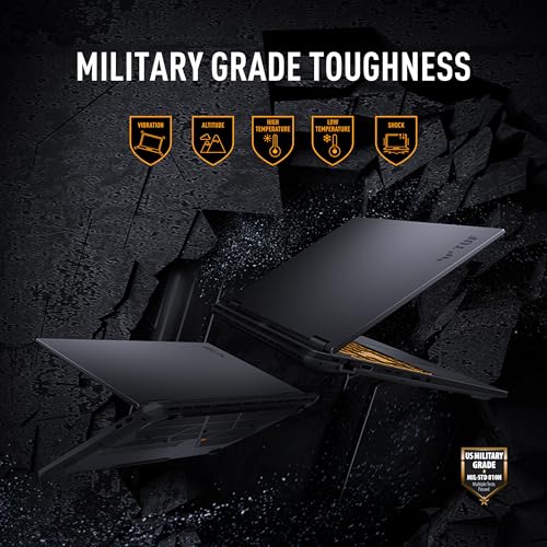 ASUS TUF Gaming F16 display close-up with 165Hz refresh rate