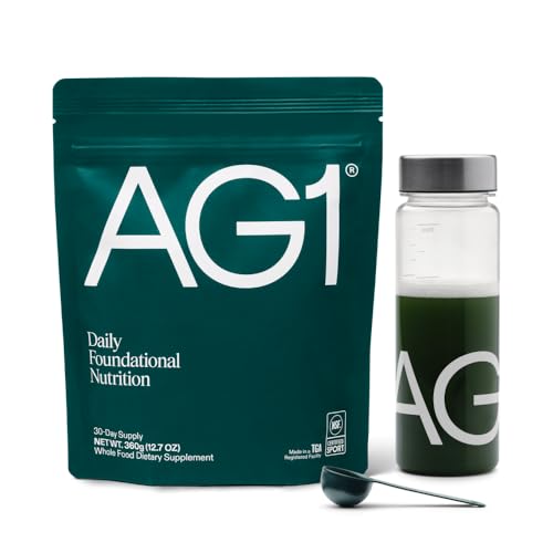 AG1 Greens Powder Multivitamin and Probiotic Blend with Shaker & Scoop