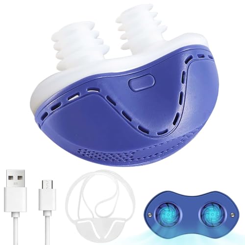 Anti Snoring Devices, Secure-Fit Snoring Solution with 3 Airflow Levels