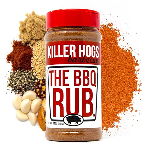 Killer Hogs The BBQ Rub, Grill and Smoking Seasoning, 11 oz