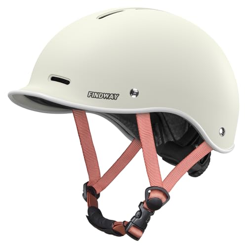 Findway Pro Bike Helmet for Adults,Adjustable Cycling Helmet for Men & Women [Safety Certified] Bicycle Helmet for Commuting, Road Biking, Skating with Adjustable Dial