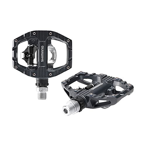 SHIMANO PD-EH500 SPD & Flat Dual Sided Bike Pedal for Indoor Cycling & Urban Riding