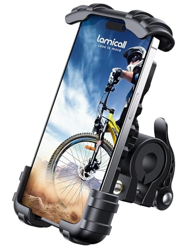 Lamicall Bike Phone Holder, Motorcycle Mount