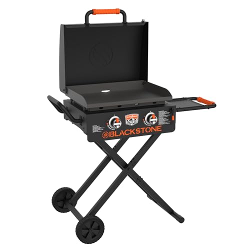 Blackstone 2350 OTG 22" Omnivore Griddle with Hood, Black