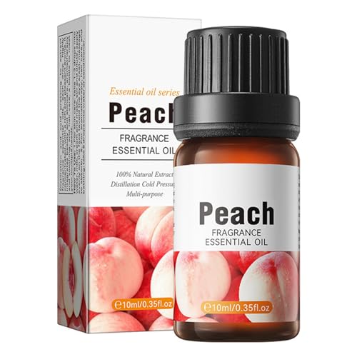 Moily Moisturizing Scented Oil 10ml, Fragrance Essence for Body & Skin Peach One Size