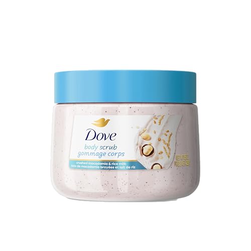 Dove Body Scrub Macadamia & Rice Milk
