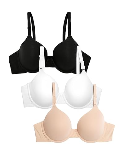 Fruit of the Loom Women's Cotton Underwire T-Shirt Bra Multipack