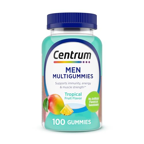 Centrum MultiGummies for Men 18 and Over, 100 Count