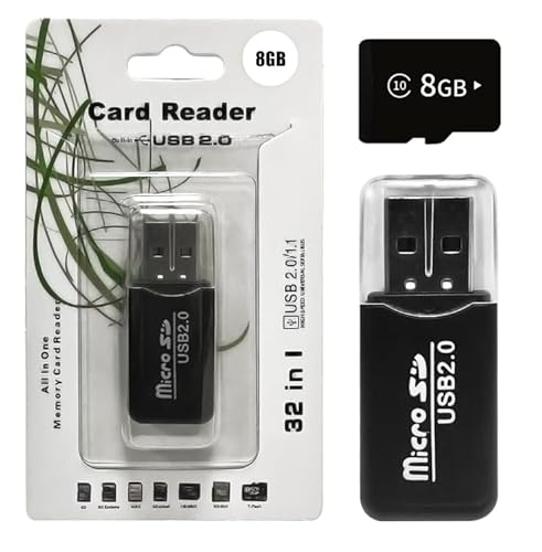 Digital Camera with SD Memory and Card Reader