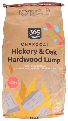 365 by Whole Foods Market, Charcoal Lump, 128 Ounce