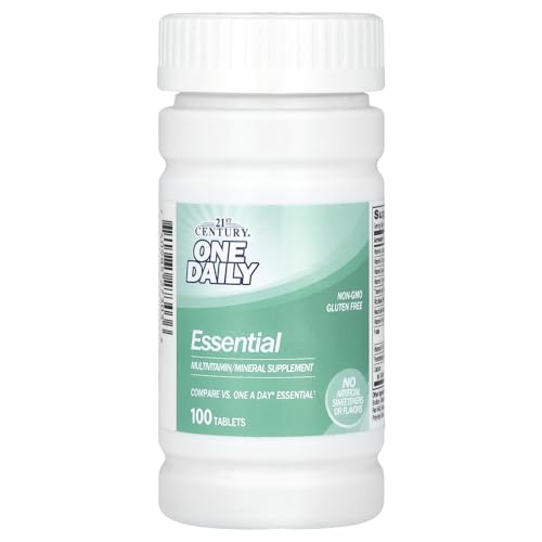21st Century One Daily Essential Multivitamin Multimineral, 100 Tablets