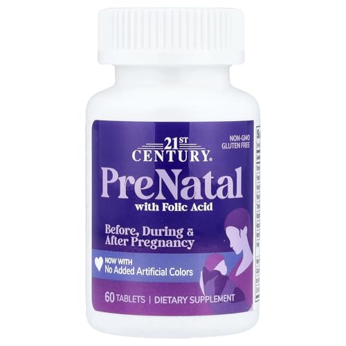 21st Century Vitamins PreNatal Multivitamin Tabs, 60 ct