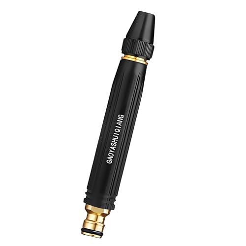 Pressure Car Wash Water with Nozzle and Watering Hose, Outdoor Tool for Washing Cars, Watering and Vegetables, Yard and Bike