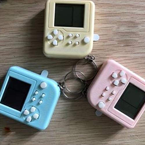 Handheld game console mini game console nostalgic classic puzzle cartoon creative gift keychain (3)