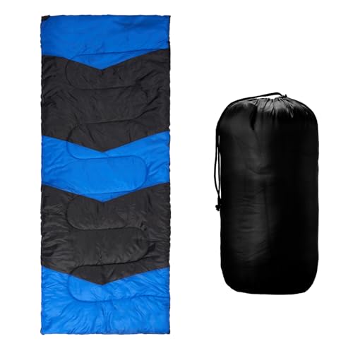 Cyberjunkune Lightweight Sleeping Bags,Backpacking Camping Sleeping Bag,Waterproof Compact Camping Essentials for Backpacking Hiking Travel Indoor Outdoor Use (Black)