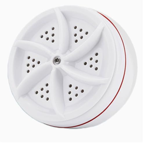 Mini Portable USB Washing Machine – Ultrasonic Turbo Washer for Travel, Dorm & Kitchen Sink, Compact Electric Scrubber for Dishes, Socks, Underwear & Baby Clothes (Small, Lightweight)