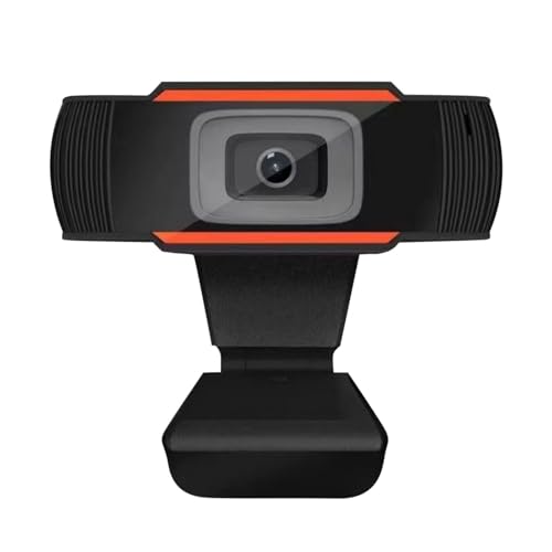 CENGNIAN 480P HD Webcam for PC with Microphone, Web Camera for Desktop/Laptop/Monitor/Mac, Autofocus USB Computer Camera for Zoom/Skype/Teams/Video Calling/Meeting/Streaming