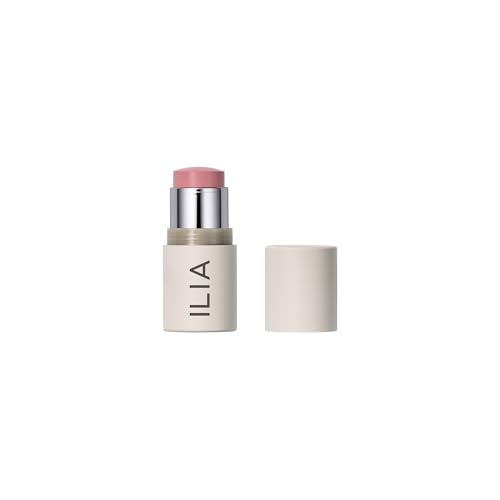 ILIA - Multi-Stick Cheek + Lip Color | Buildable + Blendable | Multi-Use Cream Blush | Nourishing Skincare Ingredients | Clean, Cruelty-Free (Tenderly | Soft pink)