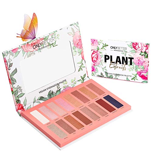 ONLYBETTER Organic Makeup Vegen Eyeshadow Palette with Mirror