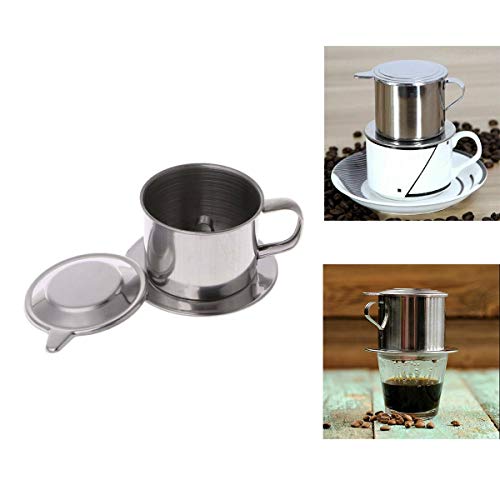 Stainless Steel Vietnamese Style Coffee Drip Filter Infuser Coffee Maker