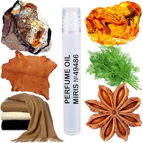 MIRIS No. 49486, Inspired by Alien Man, Long-Lasting Perfume Oil for Men Roll-On, Rollerball 0.34 Fl Oz / 10 ml