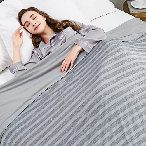 Guohaoi Cooling Blanket for Hot Sleepers and Night Sweats 90x90 Queen
