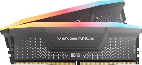 Corsair Vengeance RGB RS DDR5 16GB (2 x 8GB) Up to 6000MHz AMD Intel RAM