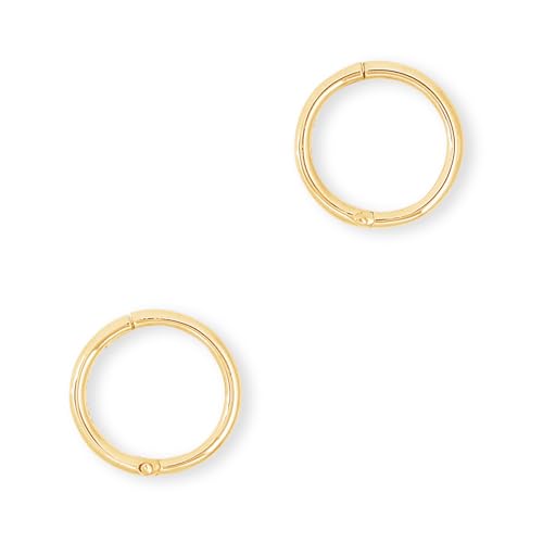 Kendra Scott Keeley 10mm Huggie Earrings in 18k Gold Vermeil, Demi-Fine Jewelry for Women