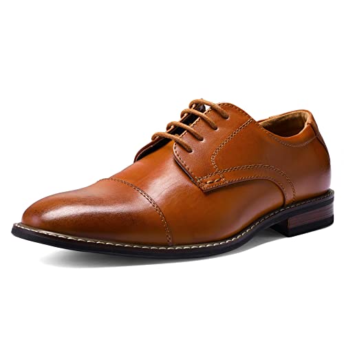 MERIDOS Mens Dress Shoes Wingtip Formal Oxford Shoes For Business Wedding