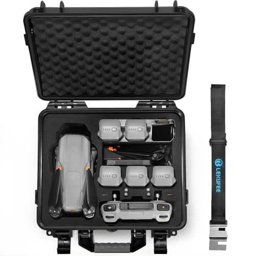 Lekufee Waterproof Hard Case Compatible with DJI Air 3S/3