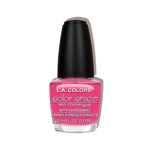 L.A. COLORS Color Craze Nail Polish, Lightning CNP422