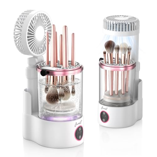 Electric Makeup Brush Cleaner & Dryer, Portable Machine for Makeup Lovers