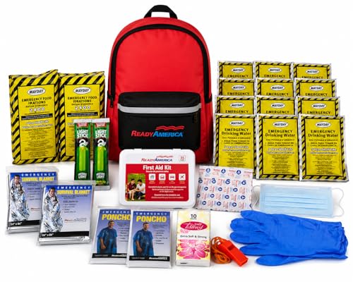 Ready America 70280 Emergency 2-Person 3-Day Survival Backpack