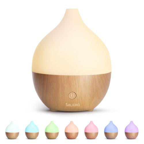 SALKING Essential Oil Diffuser for Home, 100ml Small Aromatherapy Diffuser