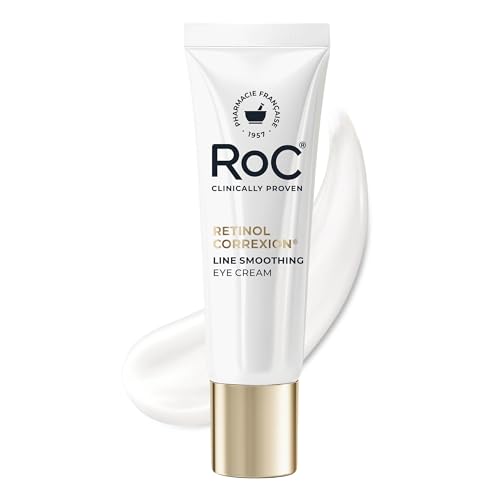RoC Retinol Correxion Under Eye Cream for Dark Circles & Puffiness, 0.50z