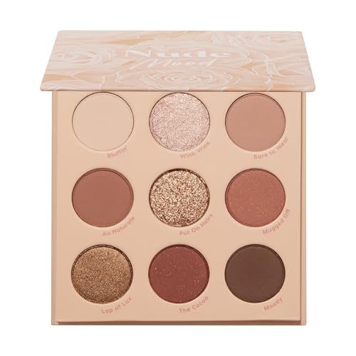 ColourPop Nude Mood Eyeshadow Palette - Brown & Copper Palette with Metallic and Matte Finishes