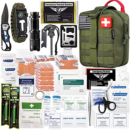 EVERLIT 250 Pcs Survival First Aid Kit