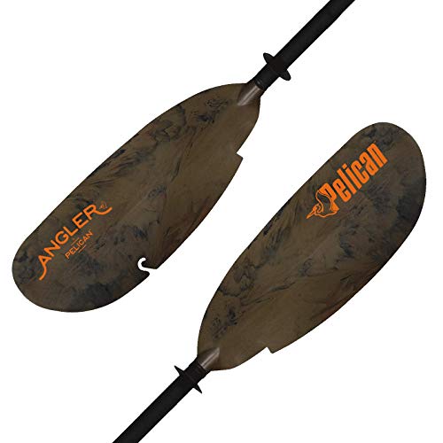 Pelican Poseidon Angler Fishing Lightweight Kayak Paddle - (Baltic Brown, 98.5 in)
