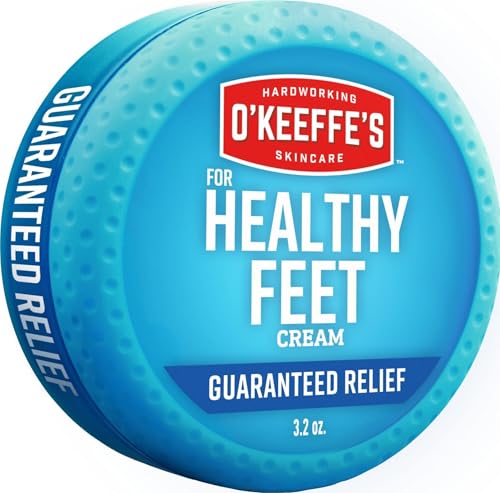 O'Keeffe's Healthy Feet Foot Cream, 3.2 oz Jar, 1-Pack For Extreme Dryness