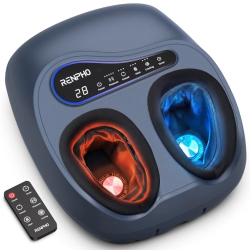 RENPHO Thermacool 2-in-1 FSA Foot Massager with Heat & Cold, HSA Eligible