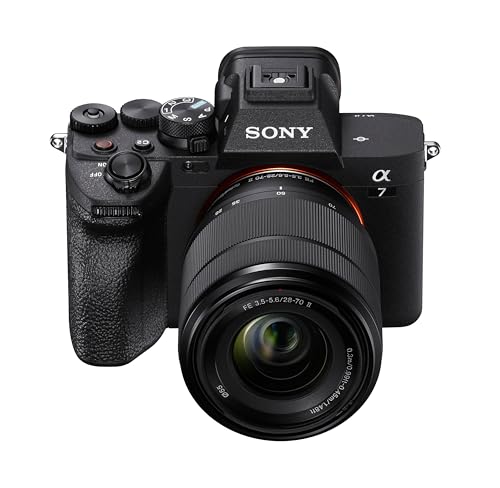 Sony Alpha 7 IV Full-Frame Mirrorless Interchangeable Lens Camera with 2026 28-70mm Zoom Lens Kit, Black