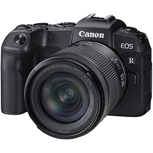 Canon EOS RP Mirrorless Camera RF24-105mm Lens F4-7.1 is STM Lens Kit