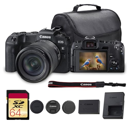 Canon EOS RP Mirrorless Camera with 24-105mm Lens (3380C132) Bundle