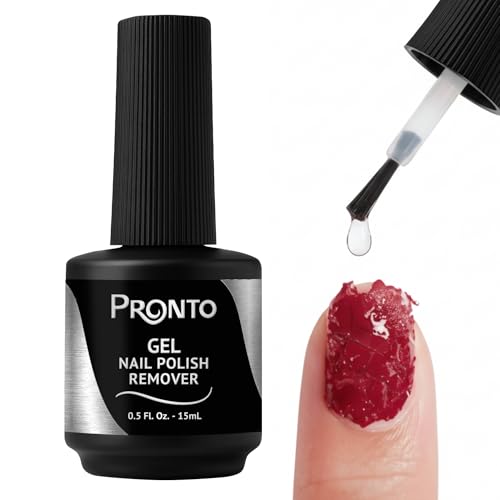Pronto Quick Peel Off Gel Nail Polish Remover, Fast Acting Gel for Gel Polish, Nail Glue, Acrylic & Dip Removal, No Soaking